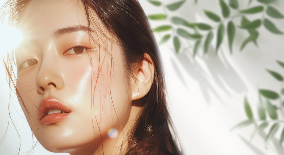 女性のアップ画像